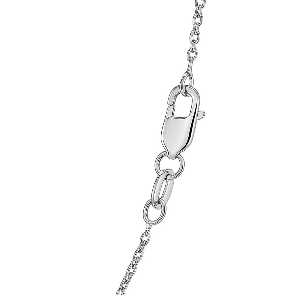 14k White Gold Diamond Cut Cable Link Chain (1.10 mm)