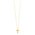 14K Yellow Gold Helium Initial T Pendant