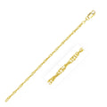 14k Yellow Gold Singapore Bracelet (2.10 mm)