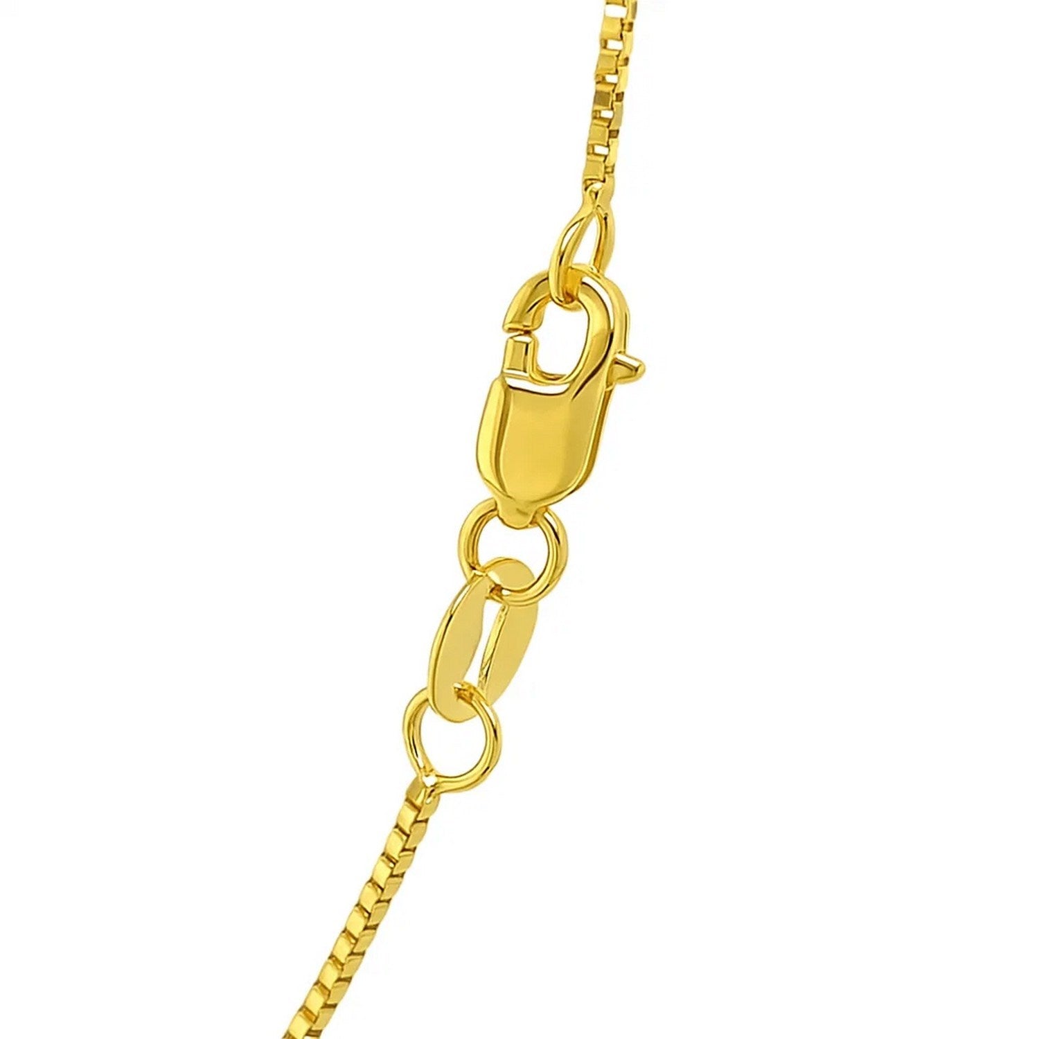 14k Yellow Gold Classic Box Chain (0.85 mm)