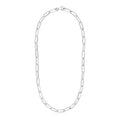 Sterling Silver Paperclip Chain Necklace