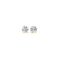 1/2 cttw Lab Grown Round Diamond Stud Earrings 14k Yellow Gold (G/VS2)