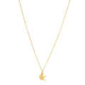 Dove Necklace in 14K Yellow Gold