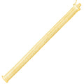 Sterling Silver Yellow Gold Plated Standard Thick Tubogas Bracelet (12.00 mm)