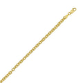 Sterling Silver Gold Plated Rolo Chain (4.70 mm)