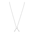 14k White Gold Adjustable Friendship Bracelet Chain with Disc Slide