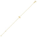 14K Yellow Gold Girl Bracelet